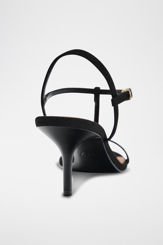 Sandales à talons - Noir