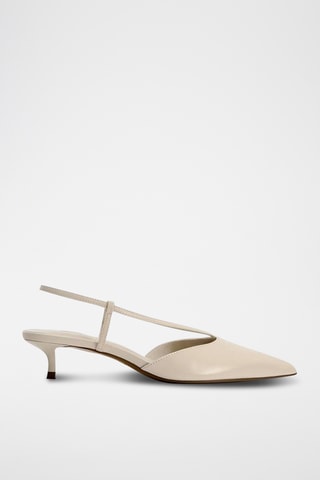 Escarpins en cuir - Blanc