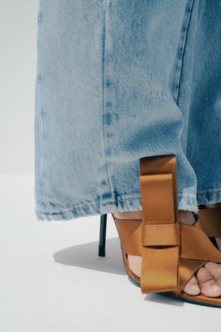 Mules à talons - Marron