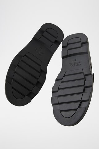 Derbys en cuir - Noir