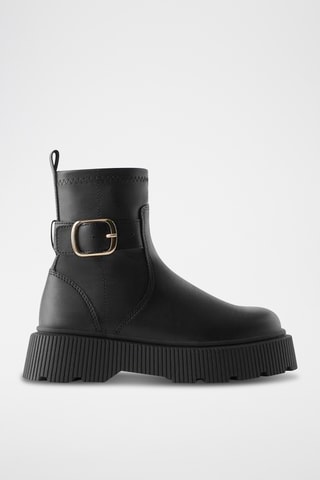 Bottines plateformes - Noir