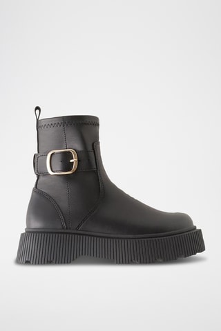 Bottines plateformes - Noir