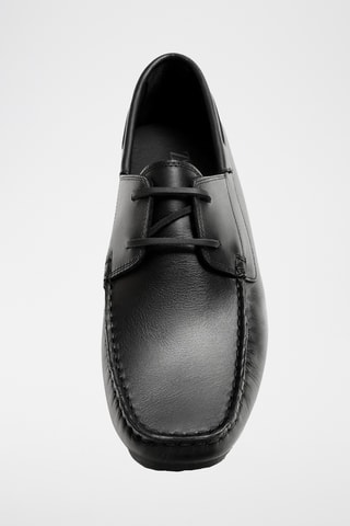 Derbys en cuir - Noir