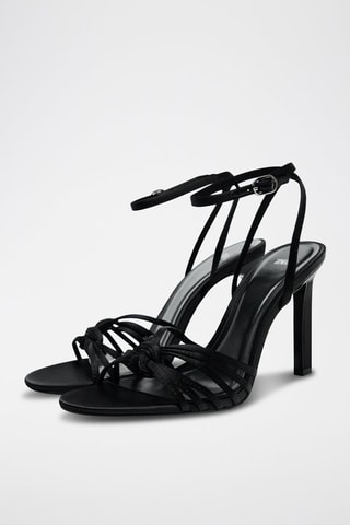 Sandales à talons - Noir