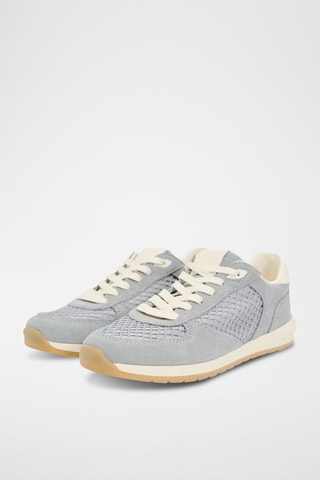 Baskets en cuir - Gris