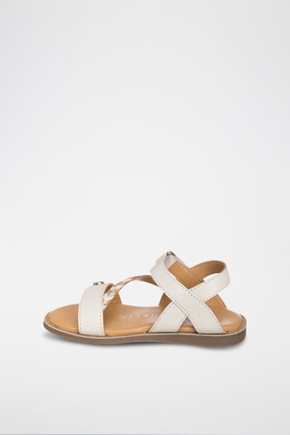 Sandali in pelle - Bianco