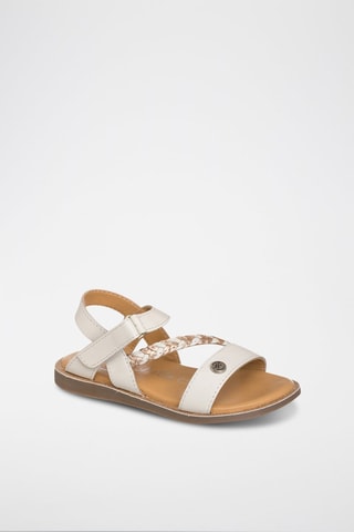 Sandali in pelle - Bianco