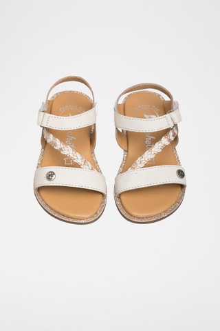 Sandali in pelle - Bianco