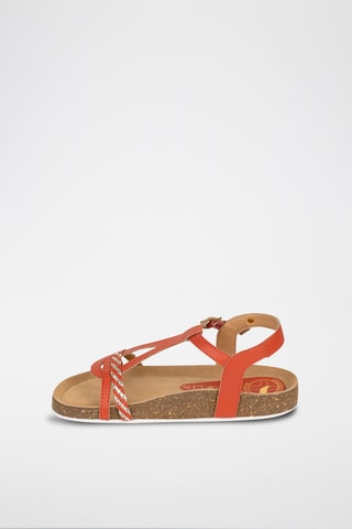 Sandali in pelle - Dorato