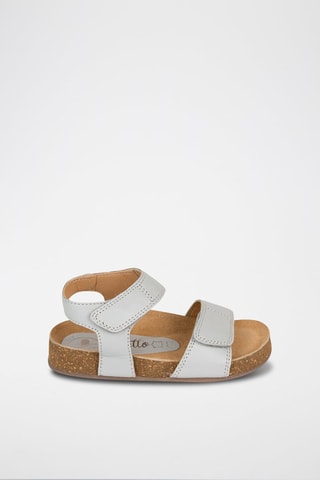 Sandales en cuir - Gris