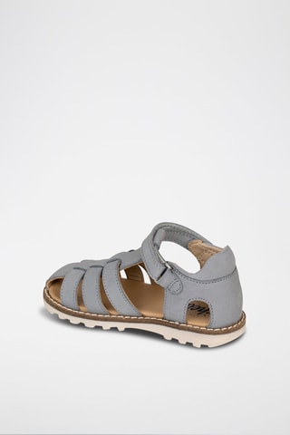 Sandales en cuir - Gris