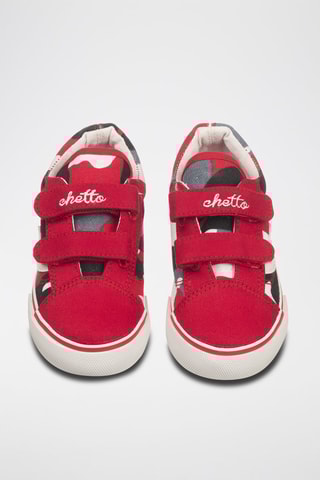 Tennis - Blanc, noir et rouge