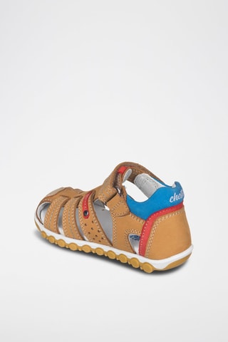 Sandales en cuir - Camel