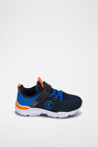 Baskets - Bleu et noir