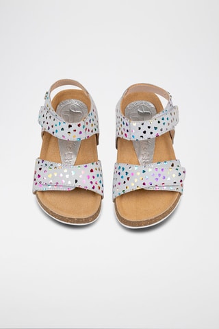 Sandali in pelle - Grigio