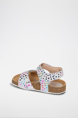 Sandali in pelle - Grigio