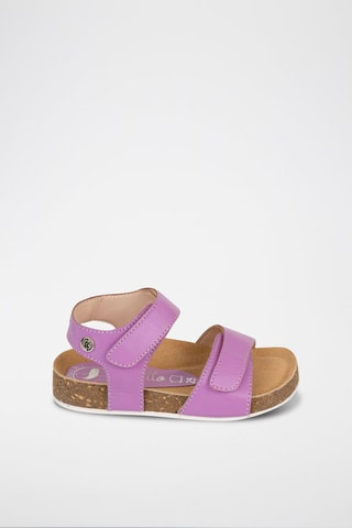 Sandali in pelle - Viola