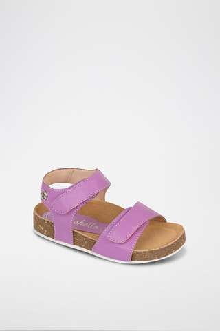 Sandali in pelle - Viola