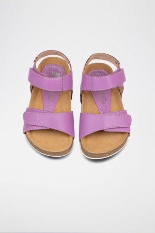 Sandali in pelle - Viola