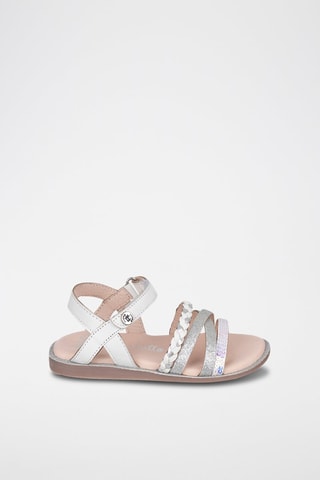 Sandali in pelle - Bianco