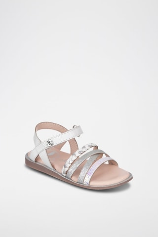 Sandali in pelle - Bianco