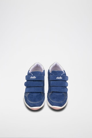 Sneakers in pelle - Blu