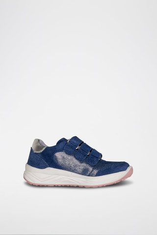 Sneakers in pelle - Blu