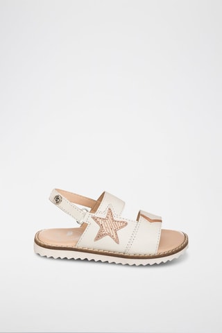 Sandali in pelle - Bianco