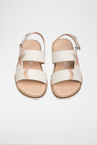 Sandali in pelle - Bianco