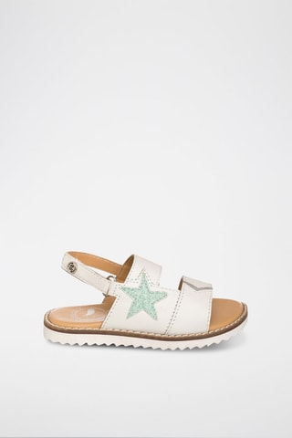 Sandali in pelle - Bianco