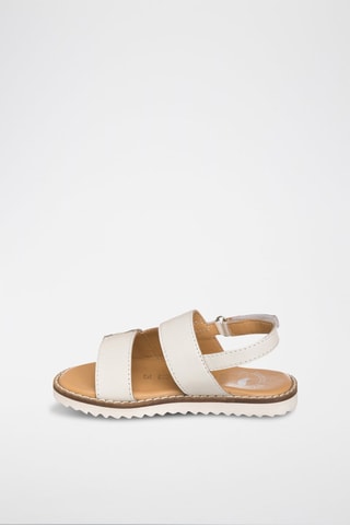 Sandali in pelle - Bianco