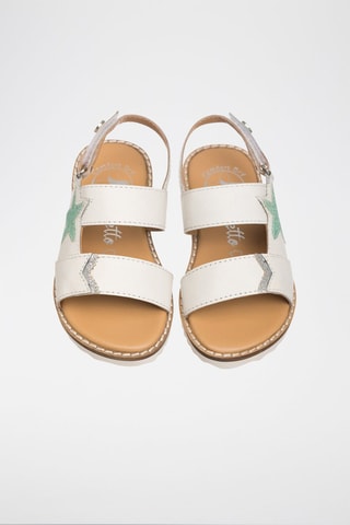 Sandali in pelle - Bianco