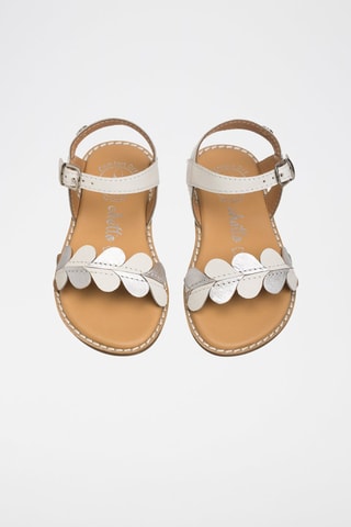 Sandali in pelle - Bianco