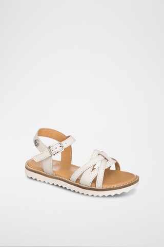 Sandali in pelle - Bianco