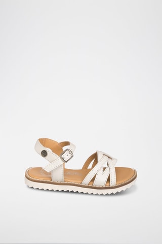 Sandali in pelle - Bianco