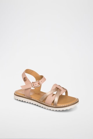 Sandali in pelle - Rosa