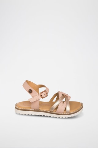 Sandali in pelle - Rosa