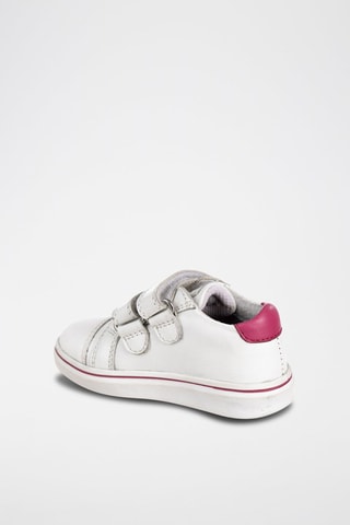 Sneakers in pelle - Rosso e bianco