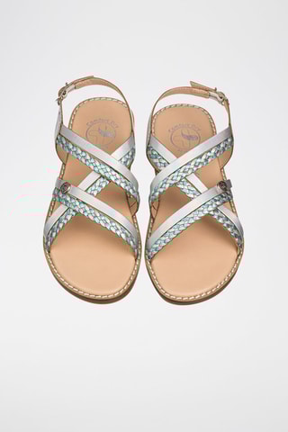 Sandali in pelle - Argentato