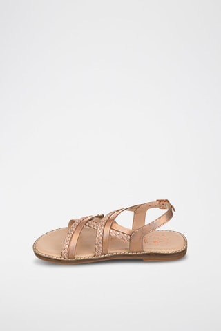 Sandali in pelle - Rosa