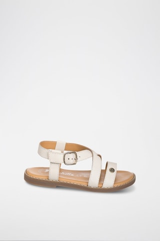 Sandali in pelle - Bianco