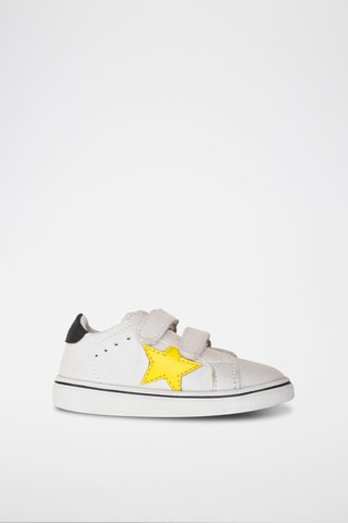 Tennis  et jaune - Blanc, noir et bleu