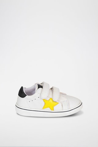 Tennis  et jaune - Blanc, noir et bleu