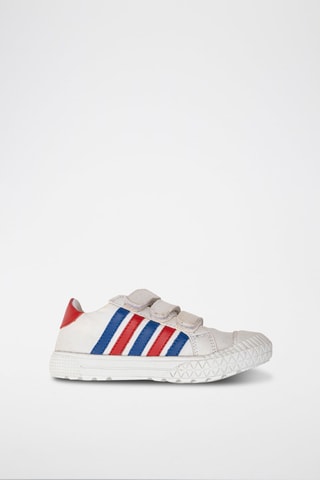 Tennis  et jaune - Blanc, rouge et bleu