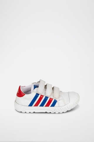 Tennis  et jaune - Blanc, rouge et bleu