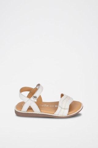 Sandali in pelle - Bianco