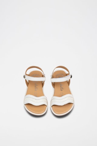 Sandali in pelle - Bianco