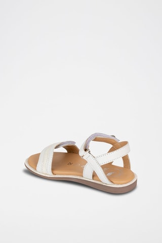 Sandali in pelle - Bianco