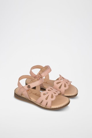 Sandali in pelle - Rosa