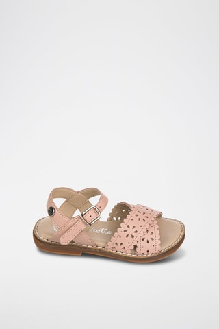 Sandali in pelle - Rosa